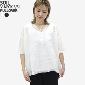 SOIL（ソイル） [クーポンで20%OFF]ソイル/SOIL ボイルレースVネック