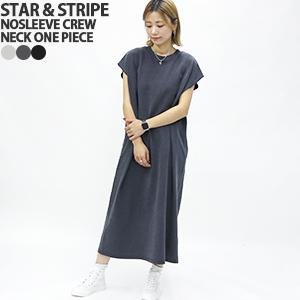 スターアンドストライプ/STAR&STRIPE ノースリーブクルーネック
