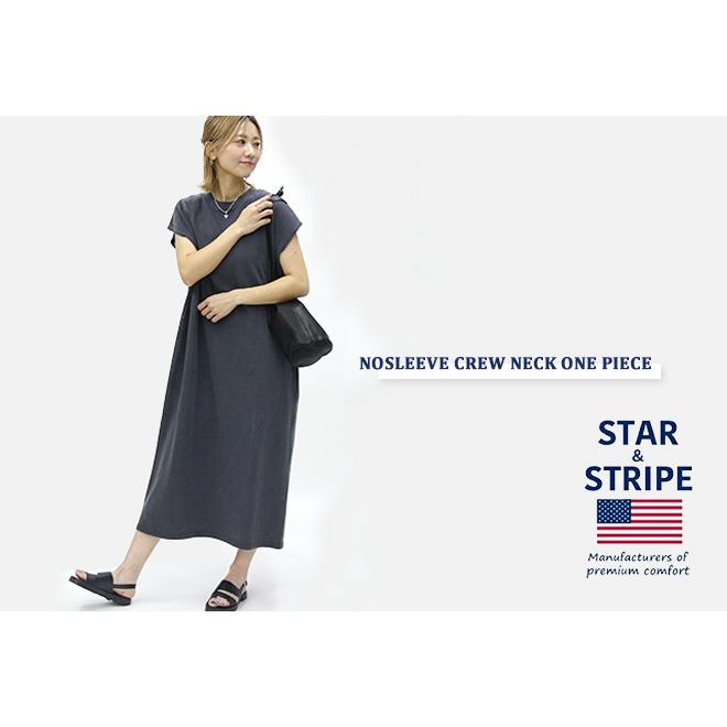 スターアンドストライプ/STAR&STRIPE ノースリーブクルーネック