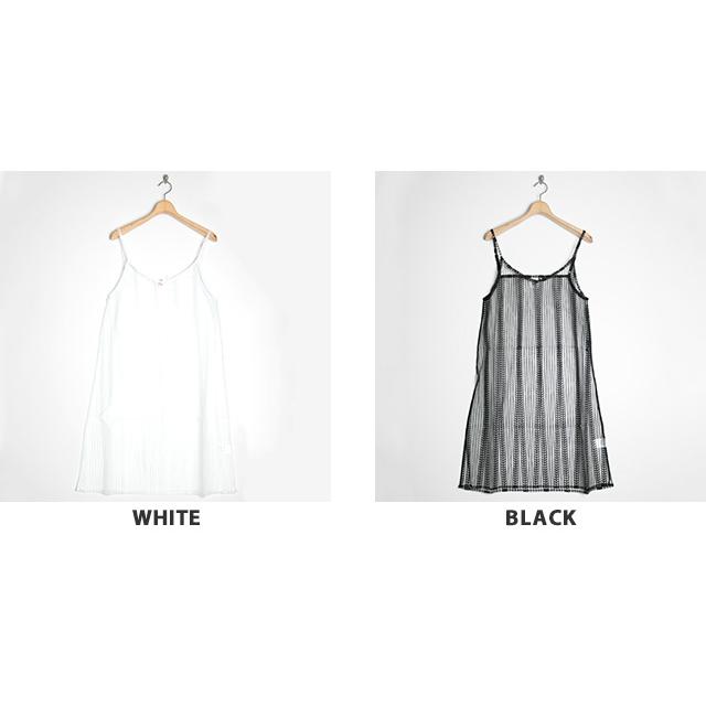 [クーポンで20%OFF]スターアンドストライプ/STAR&STRIPE シアーストライプキャミワンピース SSMD-089 レディース[2点までメール便可能]の画像