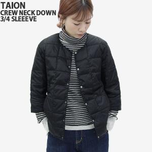 TAION（タイオン） [クーポンで15%OFF]タイオン/TAION クルーネック7分