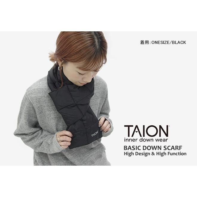 グラミチ★DOWN SCARF タイオン ダウンスカーフ マフラー ダブルネーム Gramicci（グラミチ） TAION タイオン コラボ ダウンスカーフ ダウン