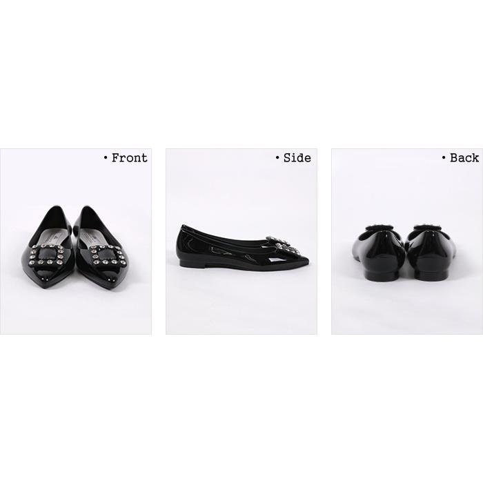 50%OFF テンパレイト/TEMPERATE ジル ポインテッドトゥ バレエシューズ