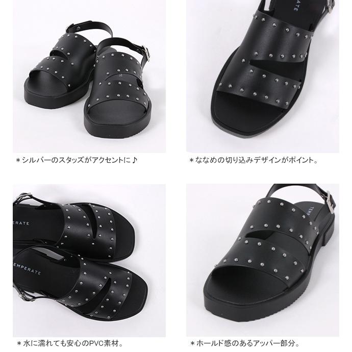 50%OFF テンパレイト/TEMPERATE アイザック サンダル ラバーシューズ