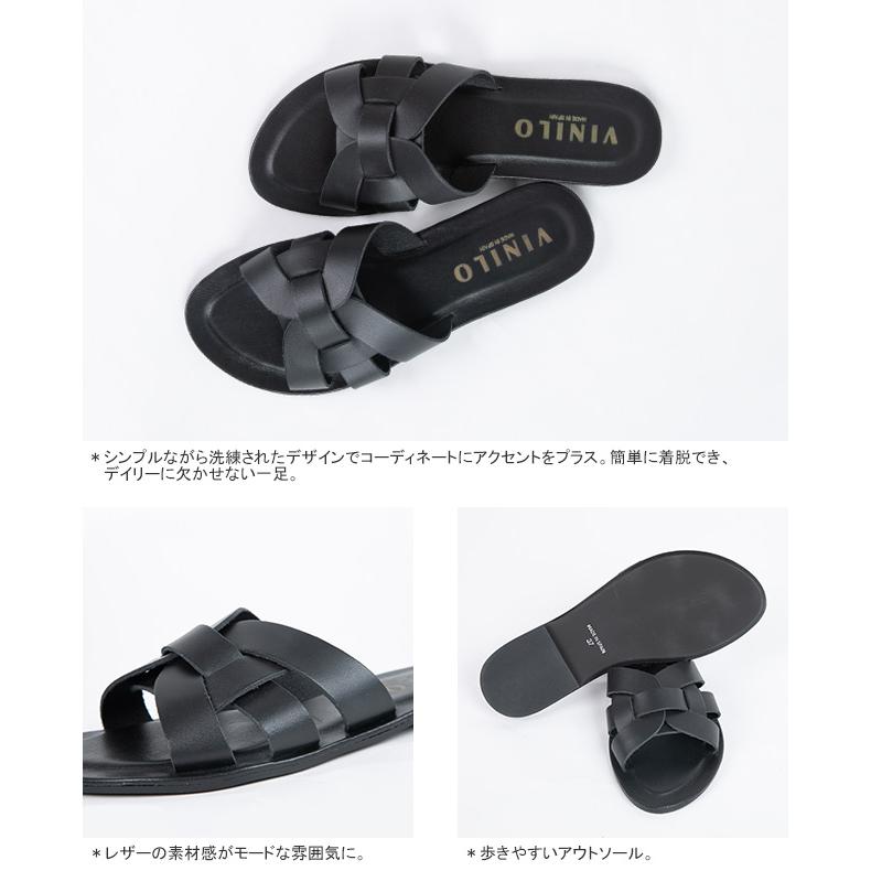 クーポンで20%OFF]ヴィニーロ/VINILO フラットクロスレザー