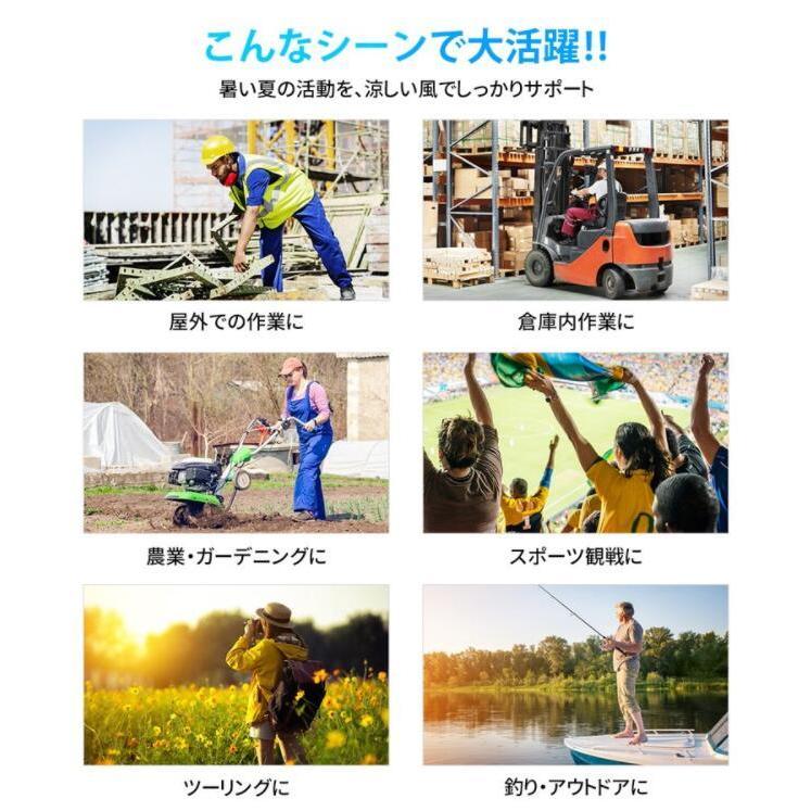 空調作業服 ベスト ファン付きベスト 暴風ファン & 強化9枚羽根パワフル送風 Amazon.co.jp: [Nowala] 空調作業服 ベスト 【2025暴風ファン