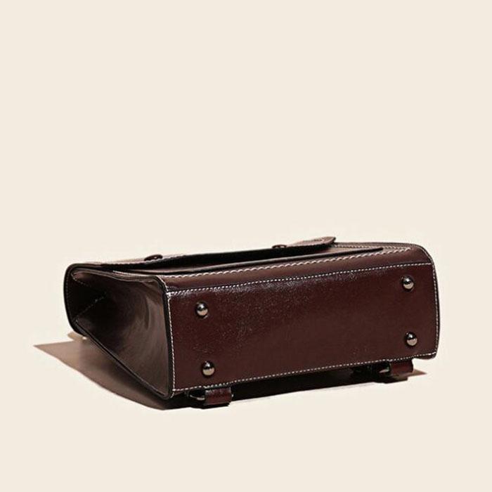 レディース イギリス学院風 リュックサック 4色展開 本革牛革バック