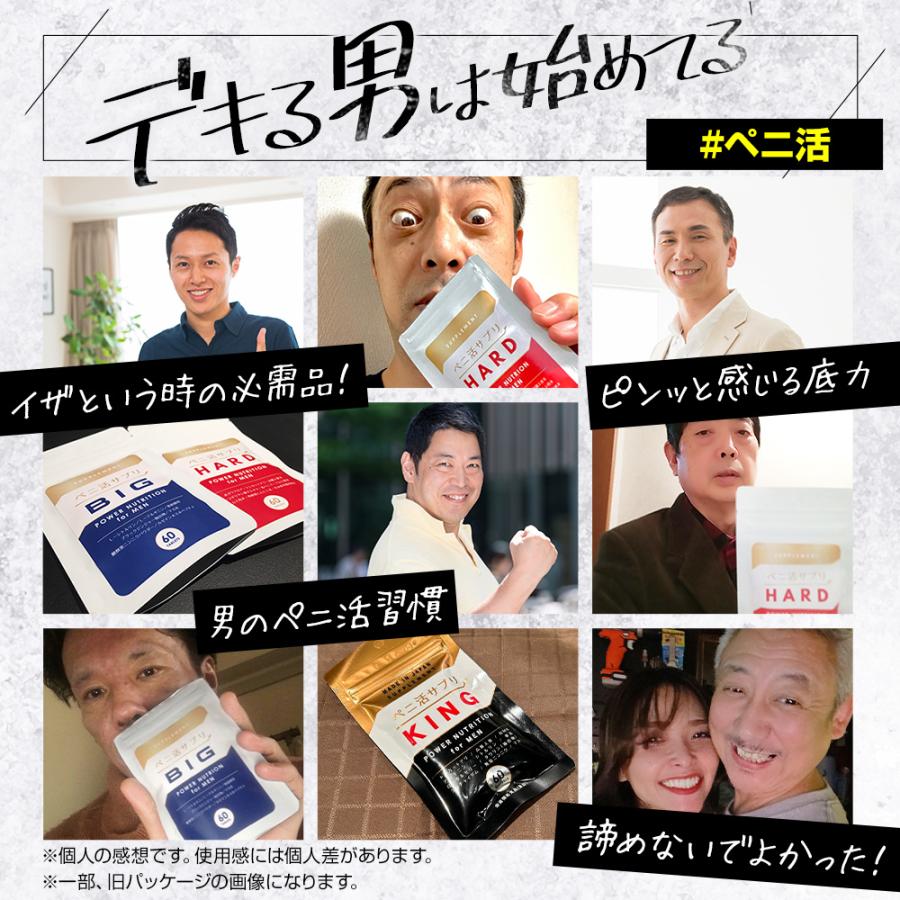 日本サプリメントフーズ 亜鉛 冬虫夏草 高麗人参 ペニ活サプリ HARD