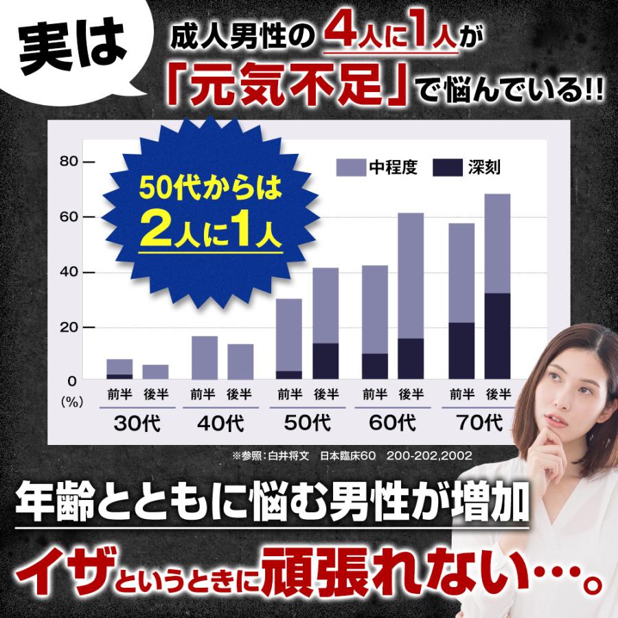 今ならポイント最大20倍 マカ シトルリン クラチャイダム 活力 サプリ マカエンペラー 男性 自信 増大 精力剤 が不安な方に 2箱180粒入 約60日分 | 日本サプリメントフーズ | 03