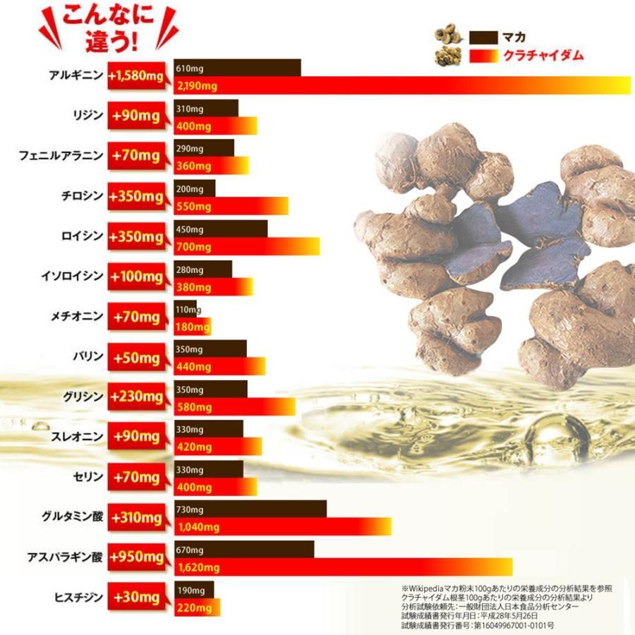 クラチャイダム 10倍濃縮 アルギニン マカ 超え クラチャイダムゴールドZ 男性 活力 精力剤 が不安な方に サプリ  1本 約30日分 | 日本サプリメントフーズ | 06