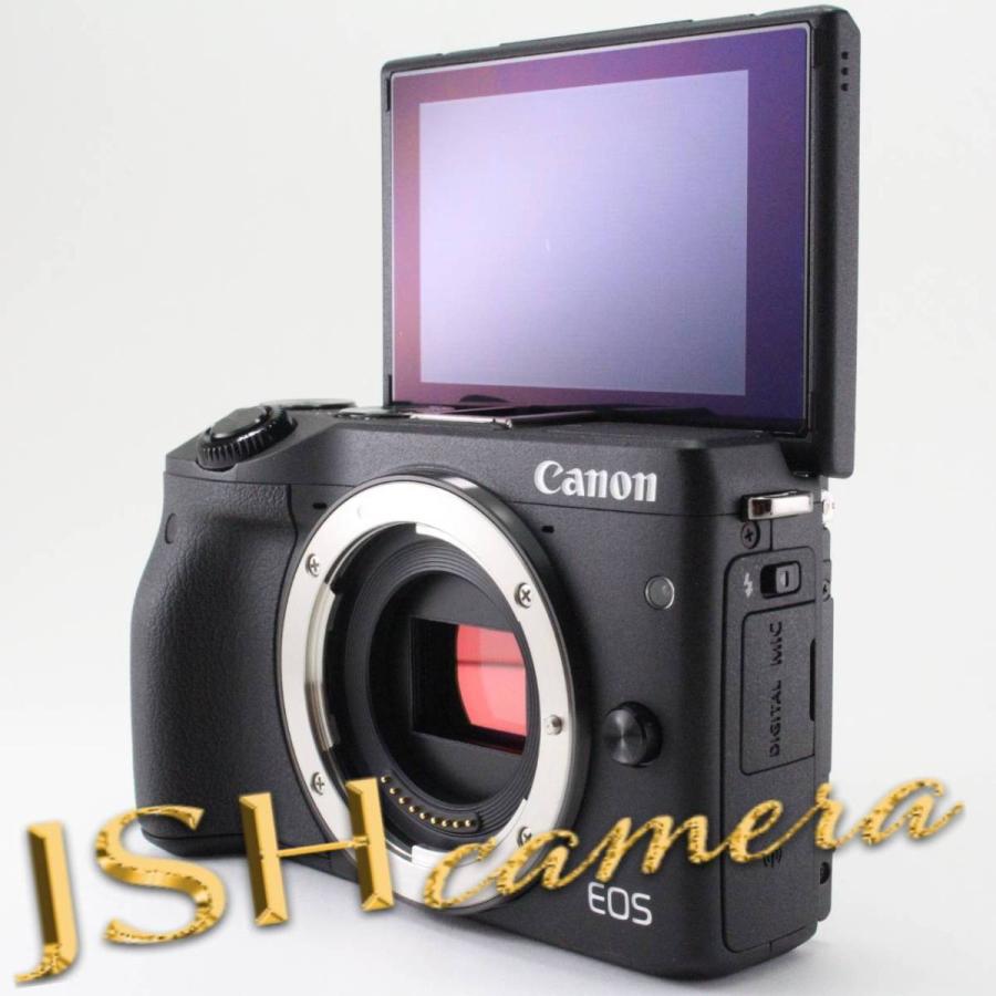 【中古】Canon ミラーレス一眼カメラ EOS M3 ボディ(ブラック) EOSM3BK-BODY｜jsh