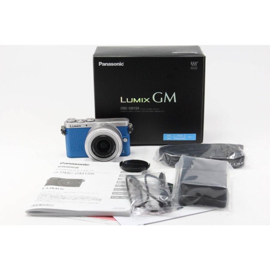 人気激安） Panasonic ミラーレス一眼カメラ GM1S レンズキット ブルー
