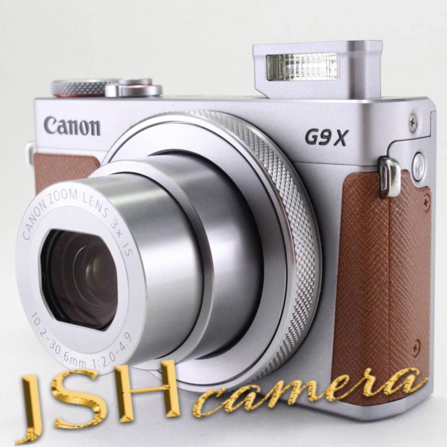 【中古】Canon コンパクトデジタルカメラ DIGIC7搭載 1.0型センサー PSG9X MARKII(SL)｜jsh