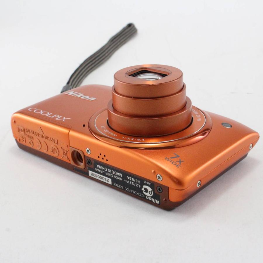 COOLPIX Nikon デジタルカメラ S3500 光学7倍ズーム 有効画素数 2005万