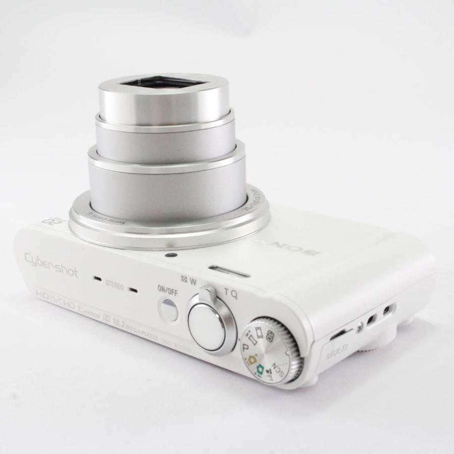 SONY デジタルカメラ Cyber-shot WX300 2110万画素 光学20倍 ホワイト