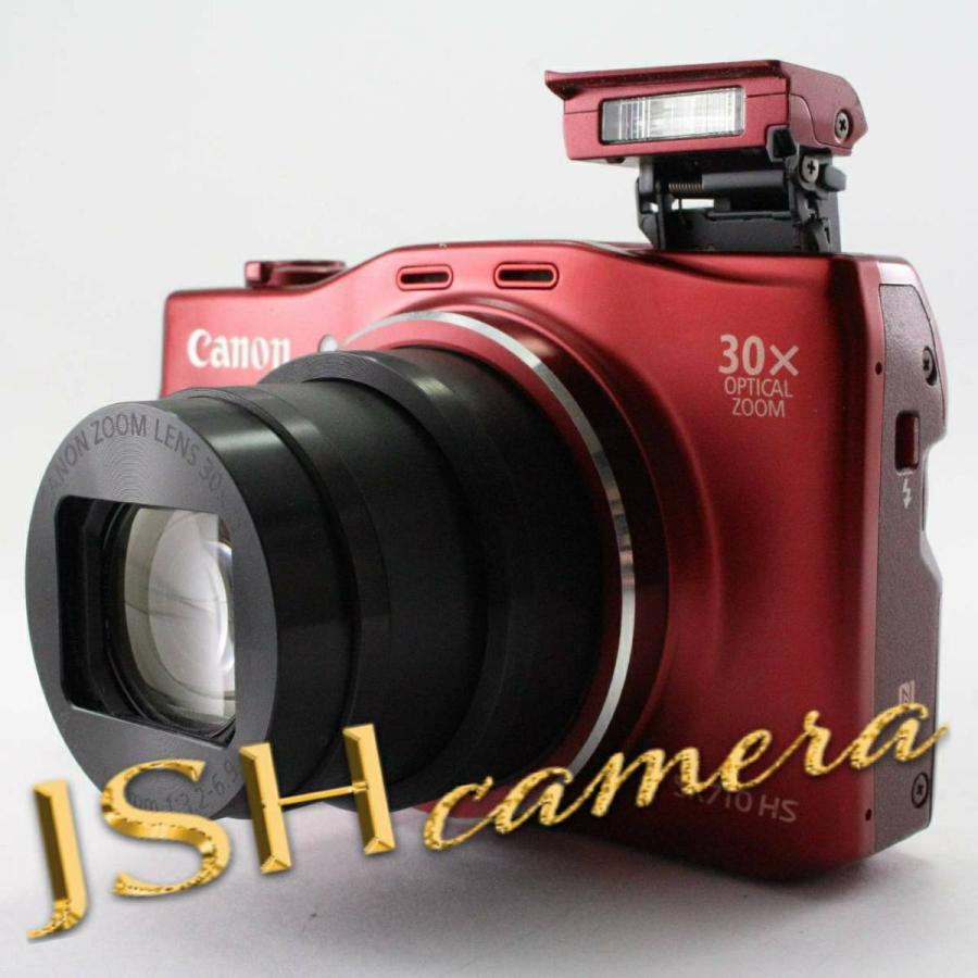 【中古】Canon デジタルカメラ PowerShot SX710 HS レッド 光学30倍ズーム PSSX710HS(RE) :DM