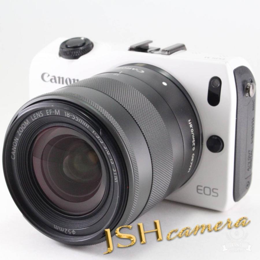 Canon ミラーレス一眼カメラ EOS M レンズキット EF-M18-55mm F3.5-5.6 IS STM付属 ホワイト  EOSMWH-18-55ISSTMLK : f4-iesx-mloq : JSHカメラ Yahoo!ショップ - 通販 - Yahoo!ショッピング