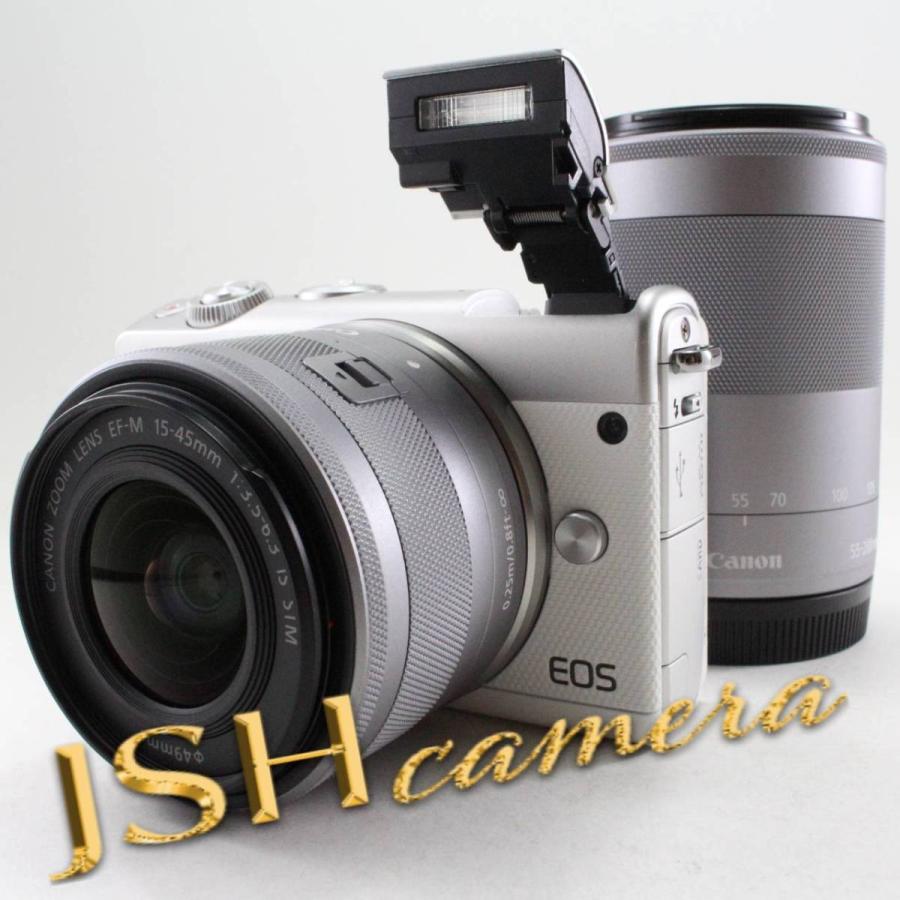 Canon ミラーレス一眼カメラ EOS M100 ダブルズームキット ホワイト EOSM100WH-WZK : fz-z1qx-89rn :  JSHカメラ Yahoo!ショップ - 通販 - Yahoo!ショッピング
