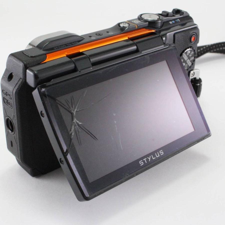 中古 Olympus デジタルカメラ Stylus Tg 860 Tough オレンジ 防水性能15ｍ 可動式液晶モニター Tg 860 Org I7 Kamq Hl07 Jshカメラ Yahoo ショップ 通販 Yahoo ショッピング