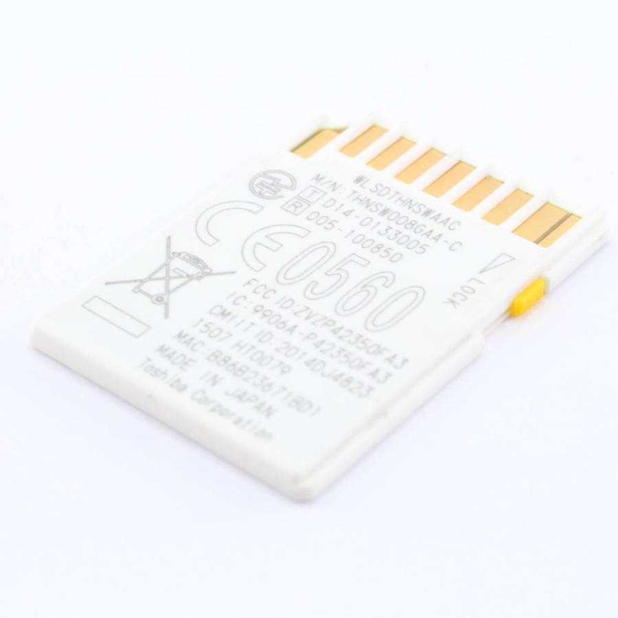 TOSHIBA FlashAir SDHCカード 8GB SD-WE008G 東芝、WebDAVに対応した