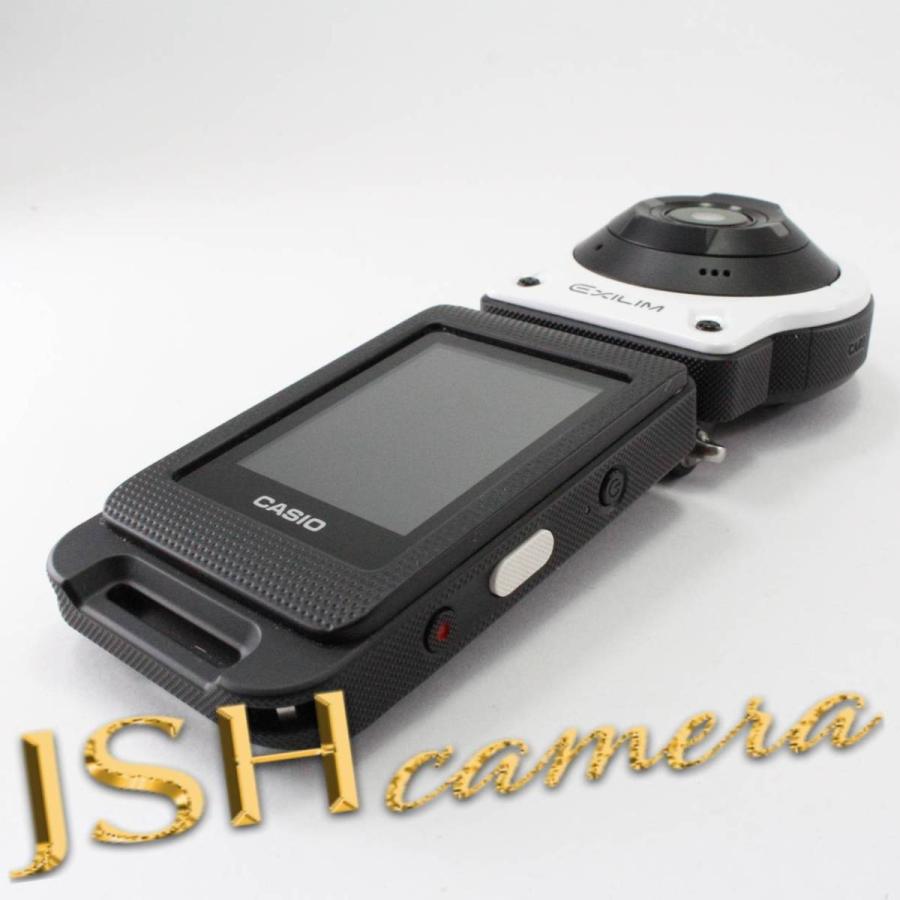 EXILIM 【中古】CASIO デジタルカメラ EXFR10WE カメラ部/コントロール