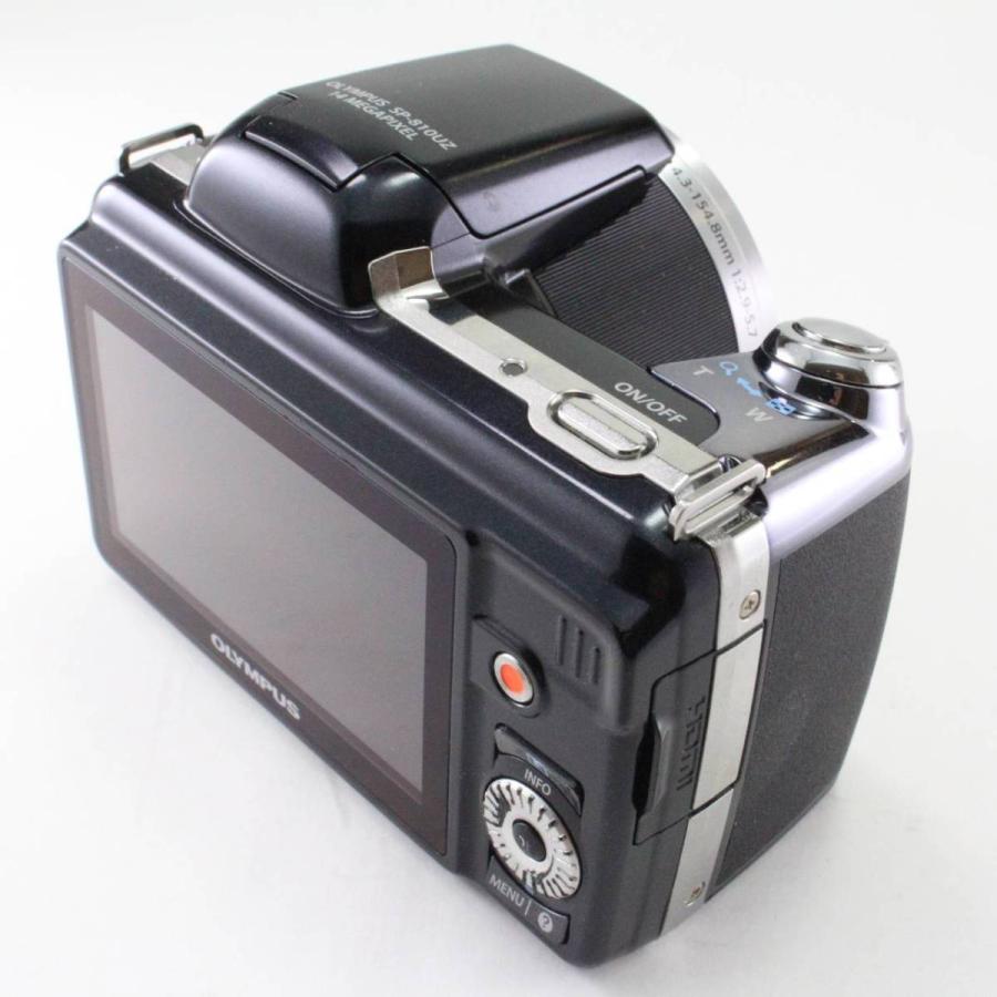 【中古】OLYMPUS デジタルカメラ SP-810UZ ブラック 1400万画素 光学36倍ズーム 3.0型ワイドLCD 広角28mm 3Dフォト機能 SP-810UZ BLK｜jsh｜04