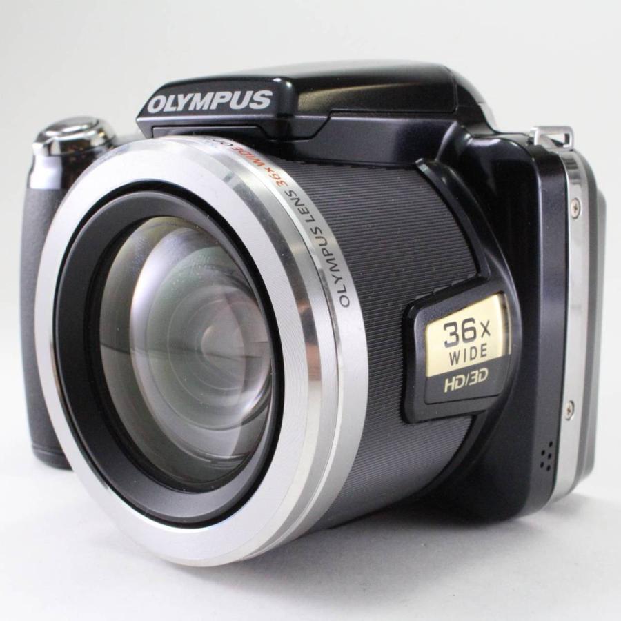【中古】OLYMPUS デジタルカメラ SP-810UZ ブラック 1400万画素 光学36倍ズーム 3.0型ワイドLCD 広角28mm 3Dフォト機能 SP-810UZ BLK｜jsh｜07