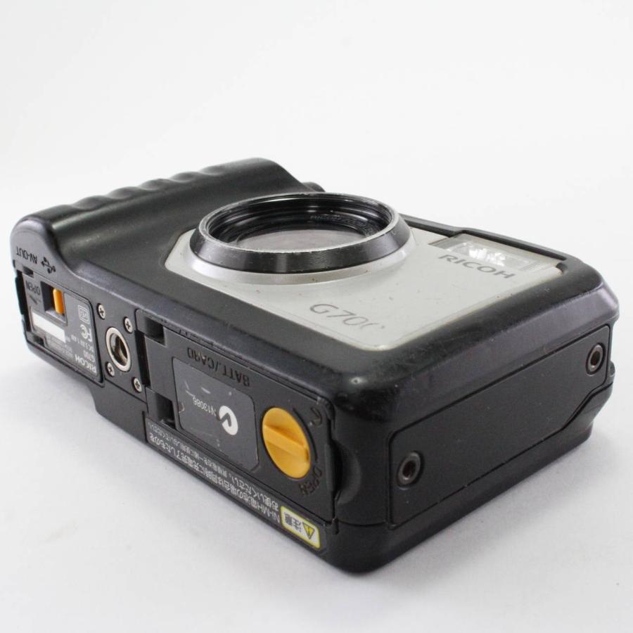 中古】RICOH デジタルカメラ G700 広角28mm 防水5m 耐衝撃2.0m 防塵 耐