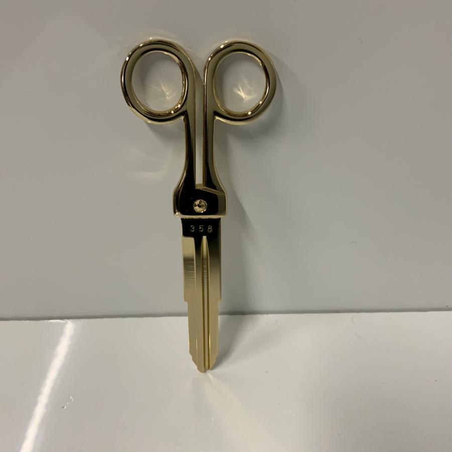 ハサミ ファッションキー トヨタ M358 ダイハツ M357 合鍵