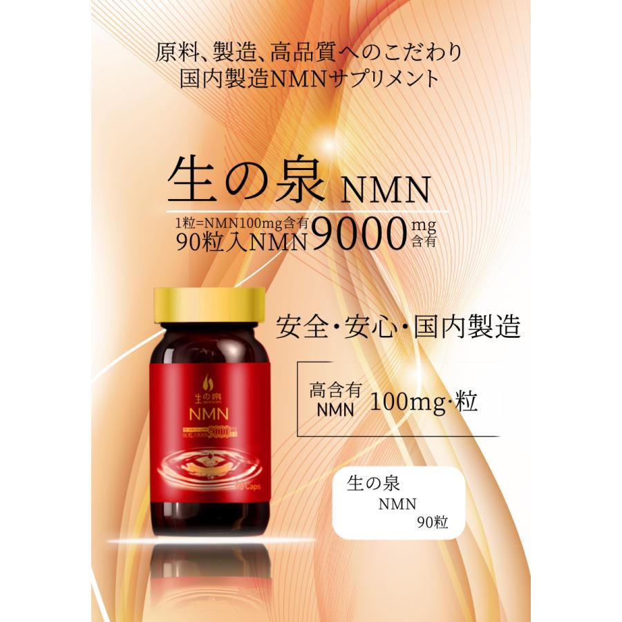 SALE 30％OFF】生の泉 NMN サプリメント / 抗老化 エイジング