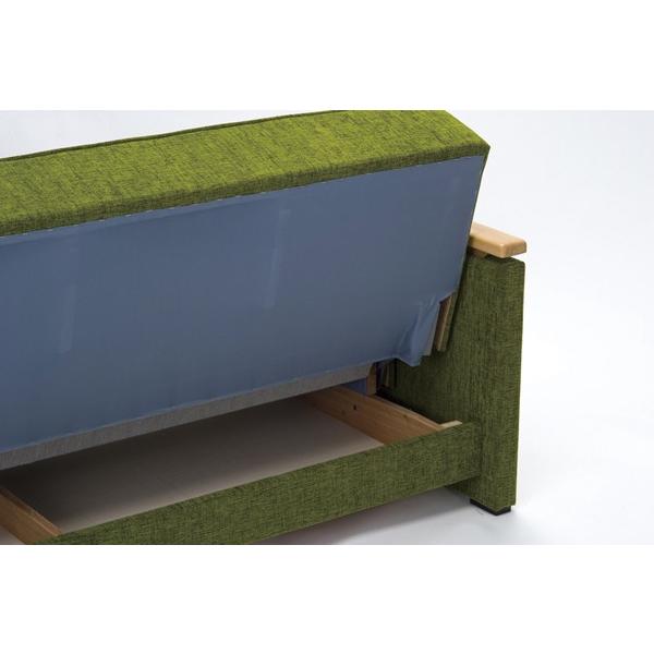 [送料無料]　日本製国産ソファーベッド　ディン　din（前面ローリング式） |  | 09