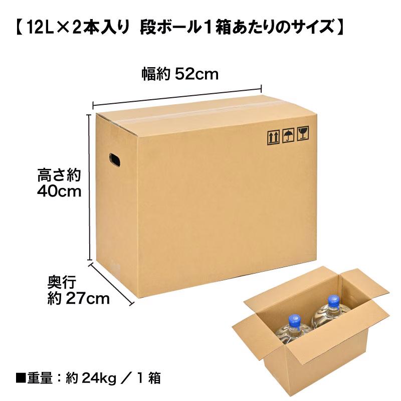 「一括購入」水 ミネラルウォーター 富士忍野 「Mt.Fuji Springs」12L×2本入り/6セット(12本) swa0103の画像