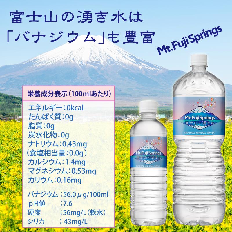 水 500ml 48本 ミネラルウォーター 富士山の湧き水 500ml×48本