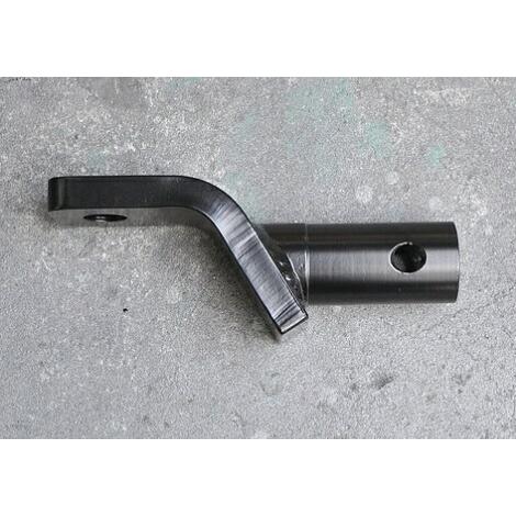 ヒッチ ボールマウント スラント型 ロータイプ スチール 丸パイプ ブラック 長サ175mm ライズ50mm タイトジャパン TIGHTJAPAN 0208-11 | 