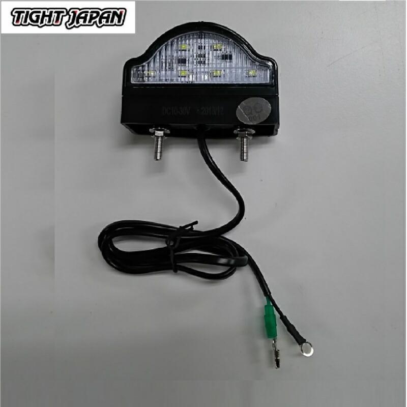 TIGHTJAPAN タイトジャパン ライセンスランプ 6 LED 灯火類 TIGHTJAPAN タイトジャパン ライセンスランプ 6 LED 灯火類