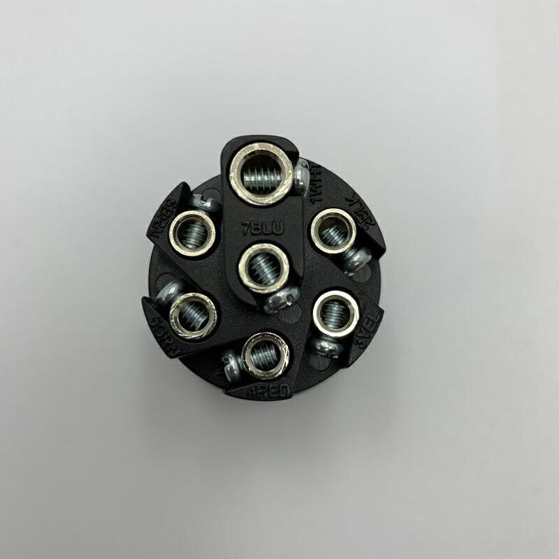 電気配線 7極 コネクター トレーラー側 プラグ 強化プラスチック製 201-01P トレーラー部品 ボートトレーラー タイトジャパン ソレックス サン | SOREX | 04