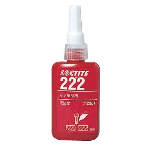 LOCTITE ネジロック剤  中強度 222   50ml    28181 32657 | 
