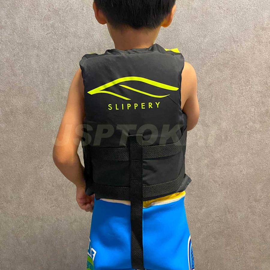 ライフジャケット コドモ SLIPPERY ブランド ライフベスト キッズ