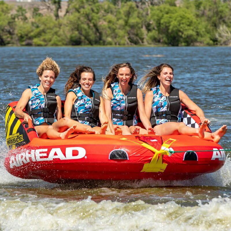 AIRHEAD エアーヘッド トーイングチューブ 4名 GREAT MABLE グレートマーブル ウォータートーイ 43055 |  | 01