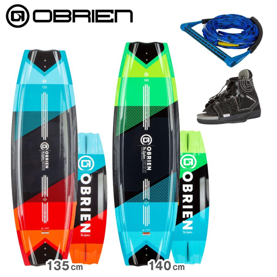 OBRIEN SYSTEM 3点セット ( ウエイクボード ビンディング ハンドルライン ) オブライアン CLUTCH システム クラッチ 43588 43589 43590 43591 | OBRIEN