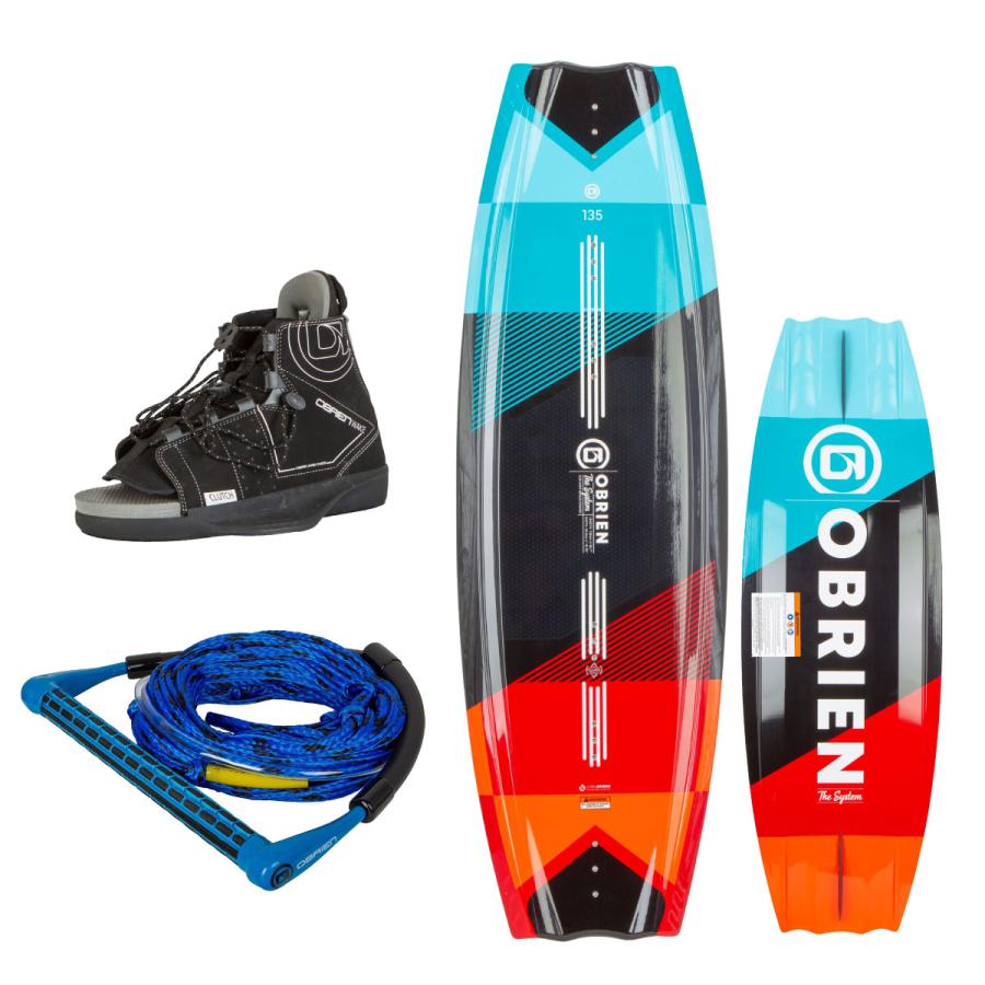 OBRIEN SYSTEM 3点セット ( ウエイクボード ビンディング ハンドルライン ) オブライアン CLUTCH システム クラッチ 43588 43589 43590 43591 | OBRIEN | 09