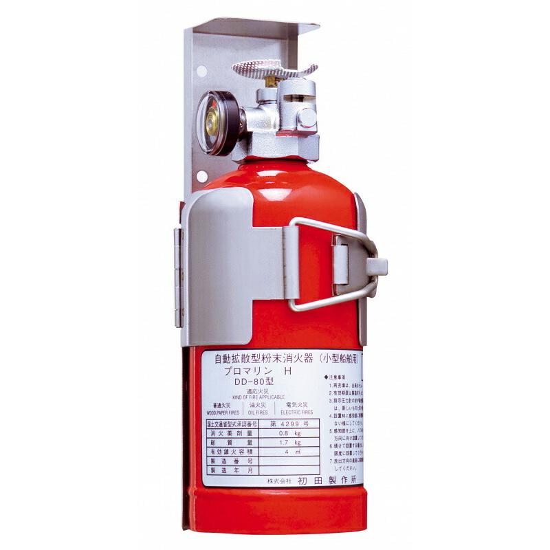 自動式粉末消火器 DD-80型　コンパクト 赤 プロマリン ( 自動 拡散型 粉末 消火器 ) DD-80 : JSPTOKAI Yahoo!店