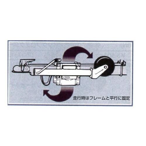レーラージャッキ スチール FULTON フルトン XP15101 最大荷重 679kg
