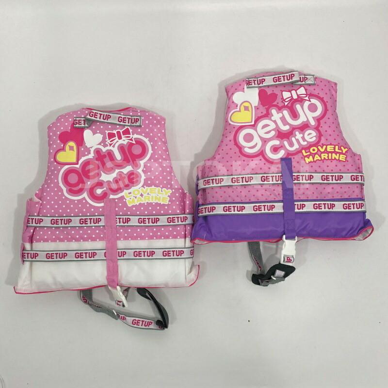 ライフジャケット 女ノ子 コドモ キッズ ライフベスト ゲットアップ