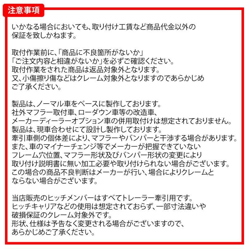 タグマスター ヒッチメンバー NISSAN テラノ/テラノ レグラス STD ハーネス VBYD/WBYD/WHYD/LBYD21専用ハーネス付 メーカー直送、代引不可 |  | 03
