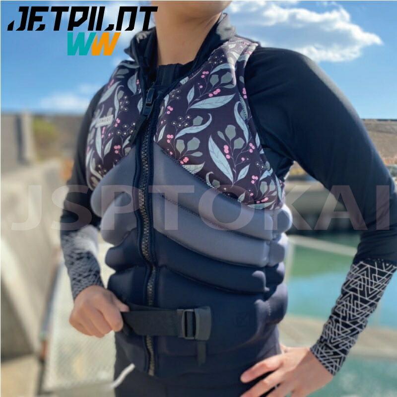JETPILOT ジェットパイロット 女性用 ライフジャケット BEC QUANTUM F/E NEO VEST ウエイクボード ライフ