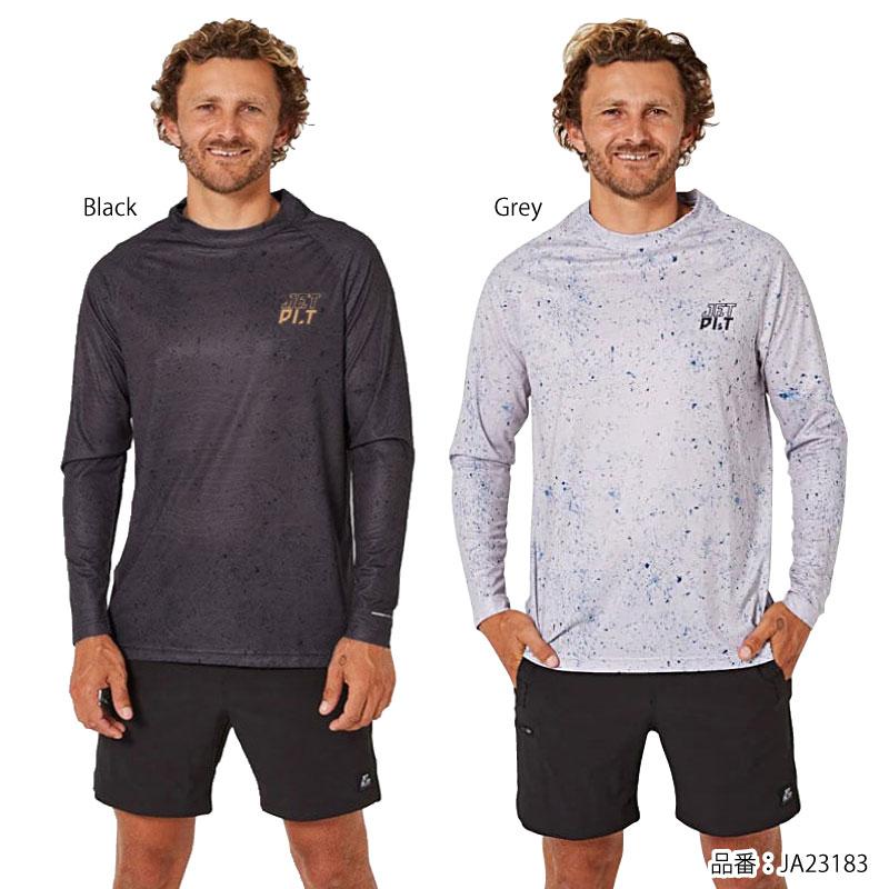 ジェットパイロット JETPILOT SALE ラッシュガード メンズ 長袖 VENTURE HYDRO TEE ラッシュシャツ ジェットスキー ウェア JA23183 | JETPILOT | 01