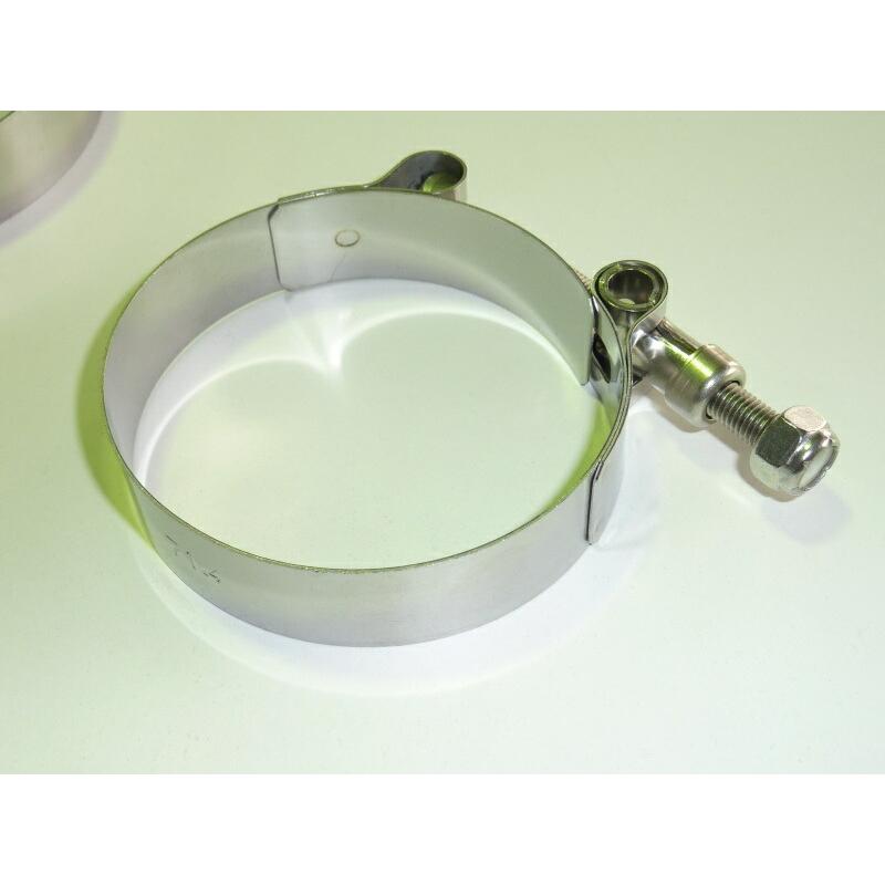JL52-11431222 ステンレス T-ボルト クランプ 114.3~122.2mm 1個入 エキゾースト フィッティング |  | 01