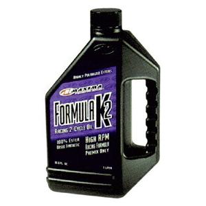 FORMULA K2 フォーミュラK2 混合専用 2ストローク 1892ml×6本 MX-2164 エンジンオイル 2サイクル MAXIMA マキシマオイルの画像