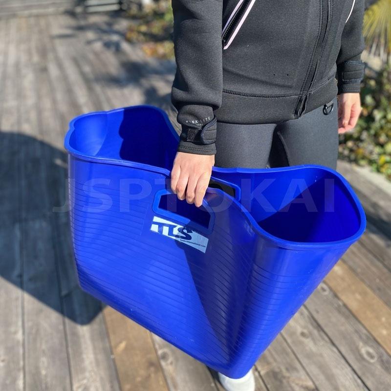 人気激安 Tools ウォーターボックス バケツ ジェットスキー サーフィン ウエアケース ウエットスーツ スクエア フレキシブルバケツ 四角 Materialworldblog Com